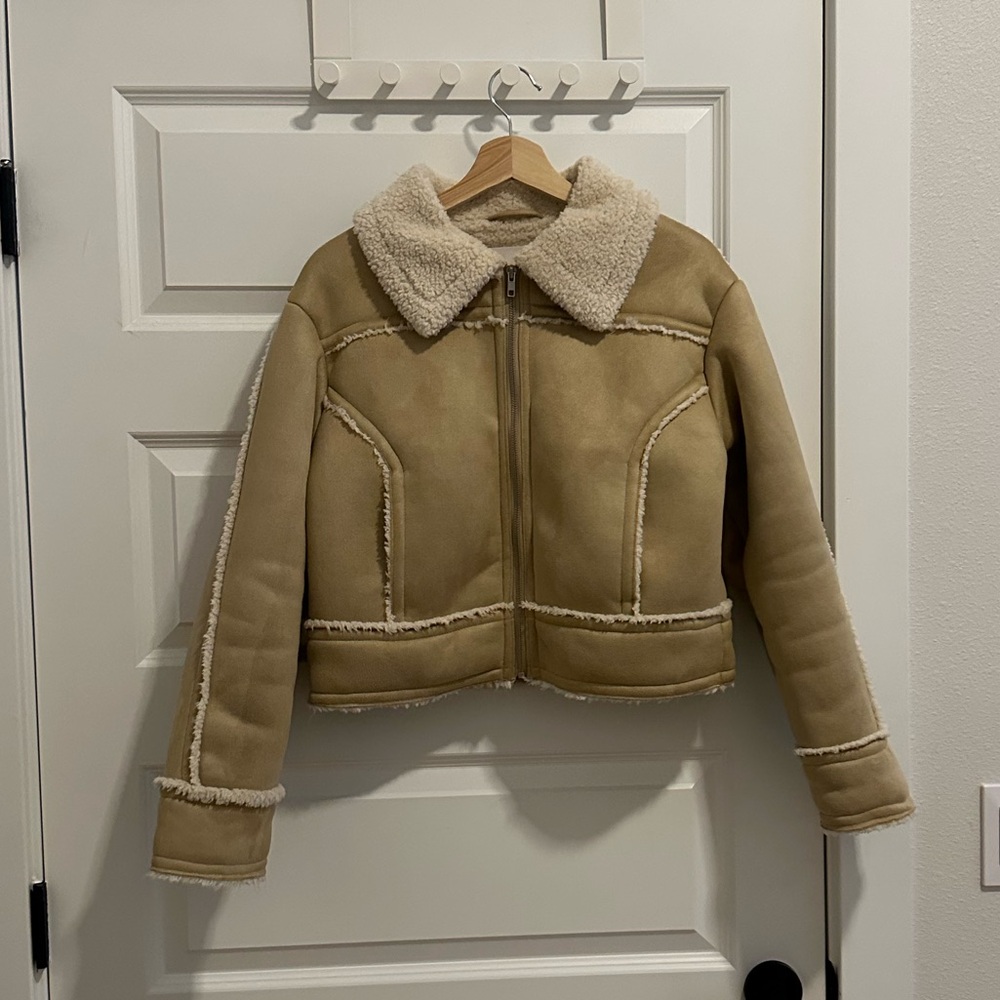 Oak + Fort Sherpa Jacket